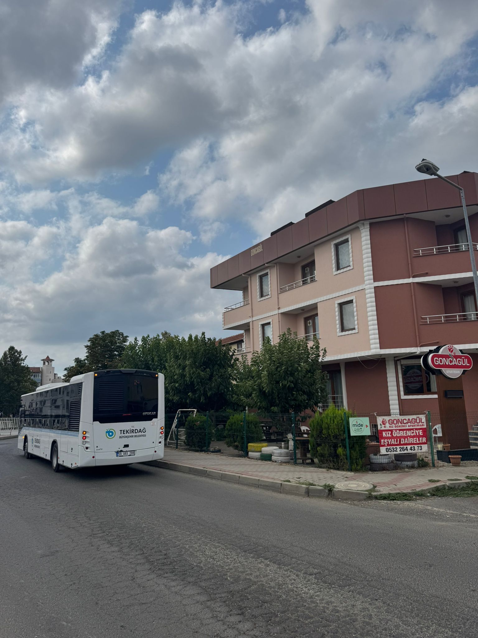 goncagül tekirdağ kız öğrenci apartı eşyalı güvenli daire